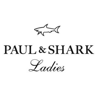 Paul & Shark Ladies logo with shark graphic, black text on white background
