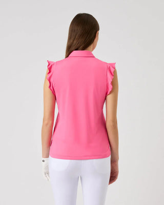 Daily Sports - Frill Sleeveless Polo Shirt