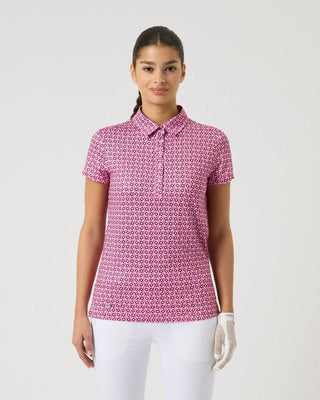 Daily Sports - Sheermotion Cap Sleeve Polo Shirt