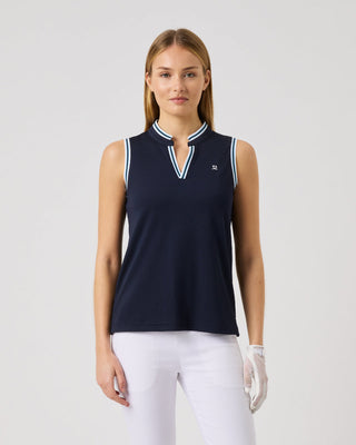 Daily Sports - Round Neck Sleeveless Polo Shirt