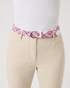 Daily Sports - Giselle Argyle Braided Elastic Belt