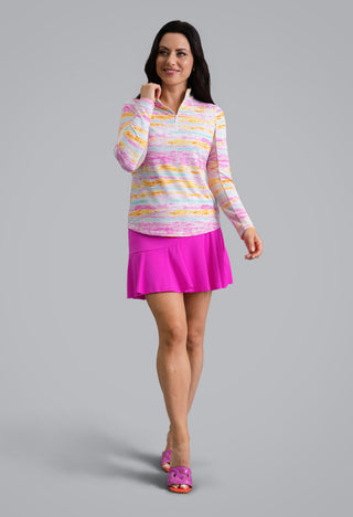 Ibkül - Gia Long Sleeve Mock Neck Top – 10389