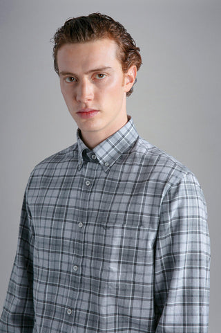 Paul & Shark - Chemise de flanelle carreaux - LE CAPITAINE D'A BORD