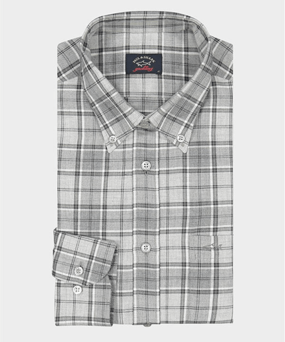 Paul & Shark - Chemise de flanelle carreaux - LE CAPITAINE D'A BORD