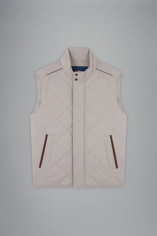 Paul & Shark - Save The Sea Quilted Gilet with Alcantara