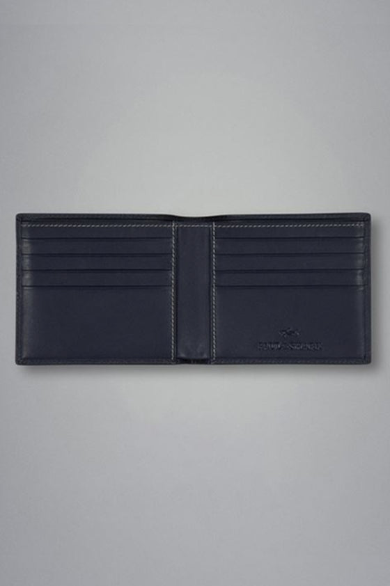 Paul & Shark - Portefeuille de cuir Monogram