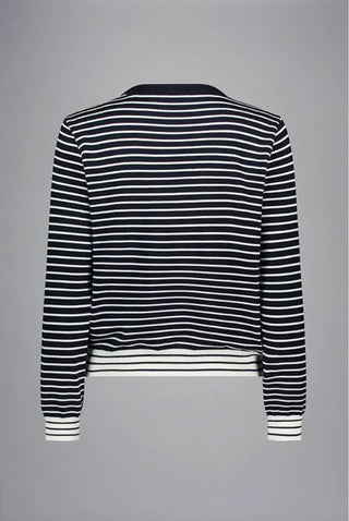 Paul & Shark Ladies - Striped round neck wool sweater