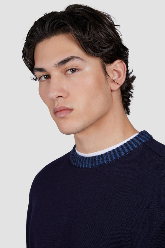 Paul & Shark - Chandail col rond de laine Soft Cool Touch