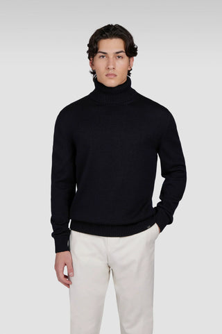 Paul & Shark - Chandail col roulé de laine Soft Cool Touch