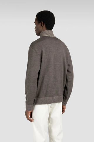 Paul & Shark - Chandail col zip de laine Soft Cool Touch