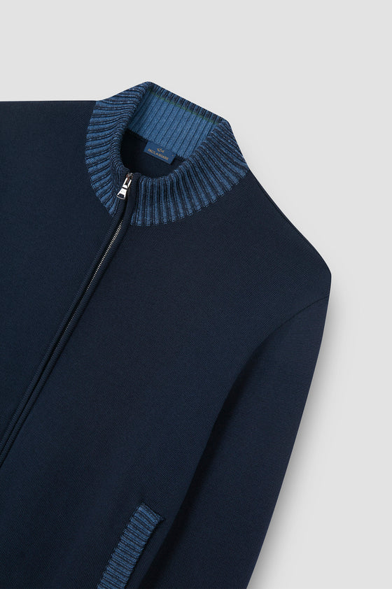 Paul & Shark - Cardigan de laine Soft Cool Touch