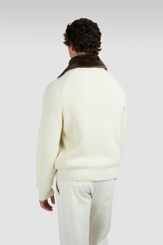 Paul &amp; Shark - RE-Wool zip cardigan