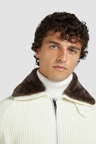 Paul &amp; Shark - RE-Wool zip cardigan