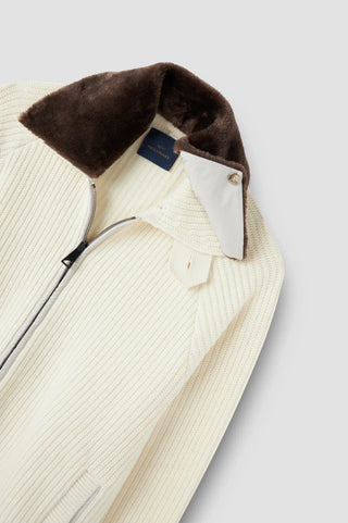 Paul &amp; Shark - RE-Wool zip cardigan
