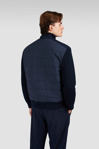 Paul & Shark - Cardigan doublé de laine Typhoon RE-4X4 Stretch
