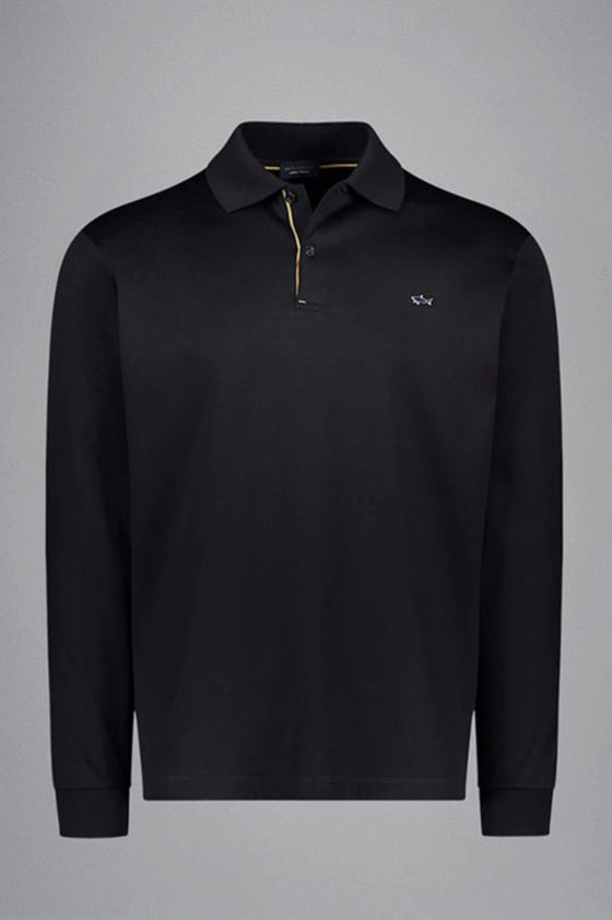 Paul & Shark - Polo manches longues coton Aqua Touch