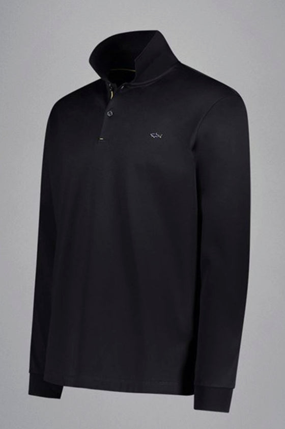 Paul & Shark - Polo manches longues coton Aqua Touch