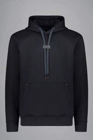 Paul & Shark - Hoody Tech Fleece avec Badge de Cuir