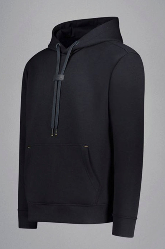 Paul & Shark - Hoody Tech Fleece avec Badge de Cuir