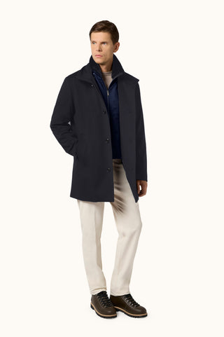 Paul & Shark - Loro Piana Storm System© cashmere coat