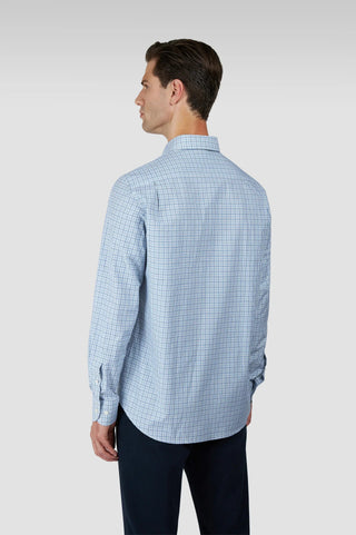 Paul & Shark - Cotton twill checkered shirt