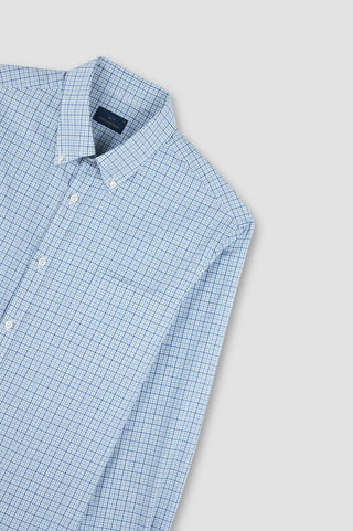 Paul & Shark - Cotton twill checkered shirt