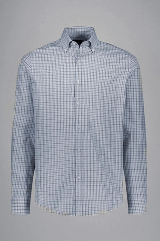 Paul & Shark - Cotton twill checkered shirt