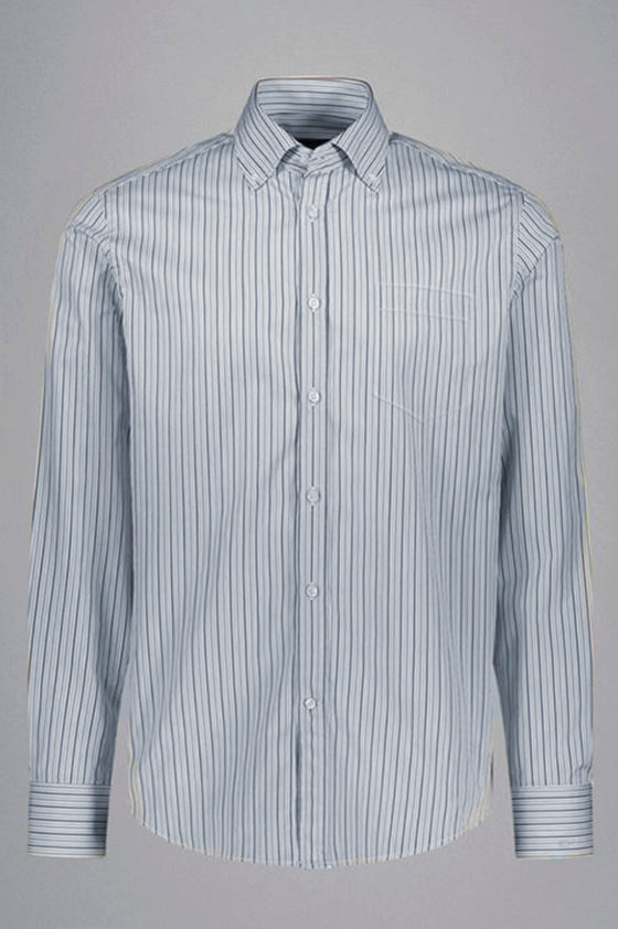 Paul & Shark - Chemise à rayures de twill de coton