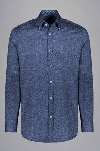 Paul & Shark - Cotton poplin patterned shirt
