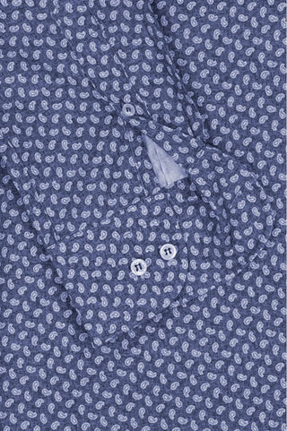 Paul & Shark - Paisley cotton poplin shirt