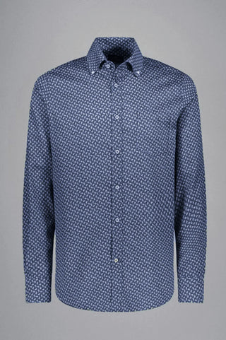Paul & Shark - Paisley cotton poplin shirt