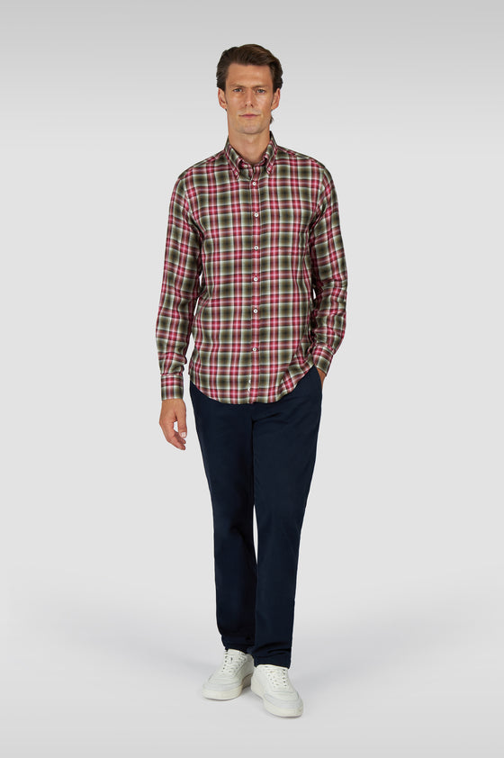 Paul & Shark - Chemise à careaux de flanelle Xsoft