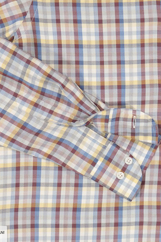 Paul & Shark - Chemise à careaux de flanelle Xsoft