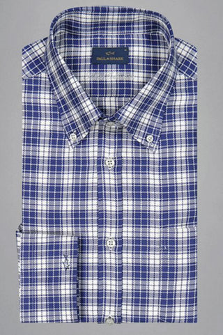 Paul & Shark - Silver Collection Cotton Checkered Shirt