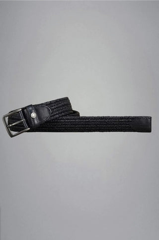 Paul & Shark - Elastic braided leather belt