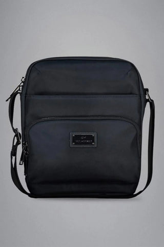 Paul & Shark - Nylon and leather messenger bag
