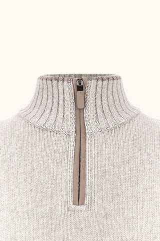 Paul & Shark - Wool and cashmere half-zip sweater