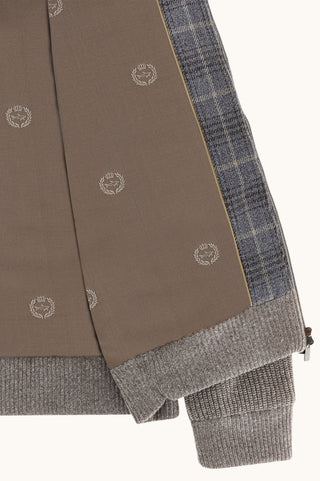 Paul & Shark - Cardigan de laine et cachemire à motif tartan