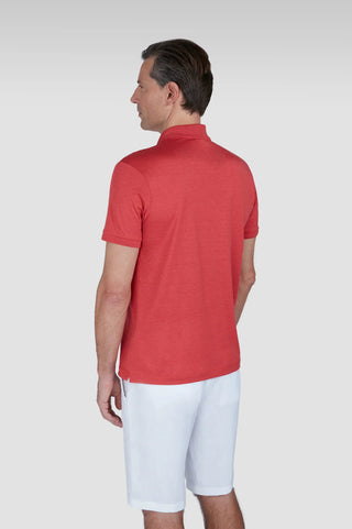 Paul & Shark - Short-sleeved silk and cotton polo