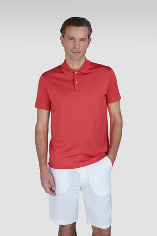Paul & Shark - Short-sleeved silk and cotton polo