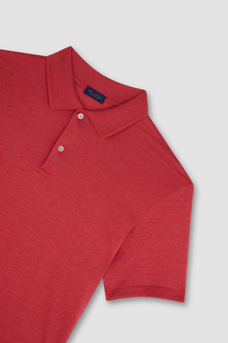 Paul & Shark - Short-sleeved silk and cotton polo