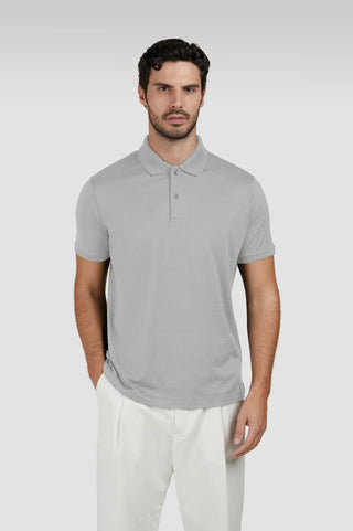 Paul & Shark - Short-sleeved silk and cotton polo