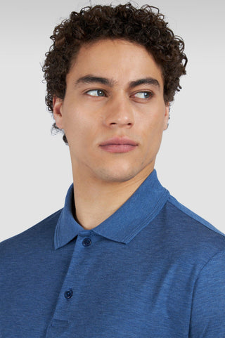 Paul & Shark - Short-sleeved silk and cotton polo