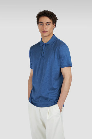 Paul & Shark - Short-sleeved silk and cotton polo