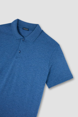 Paul & Shark - Short-sleeved silk and cotton polo