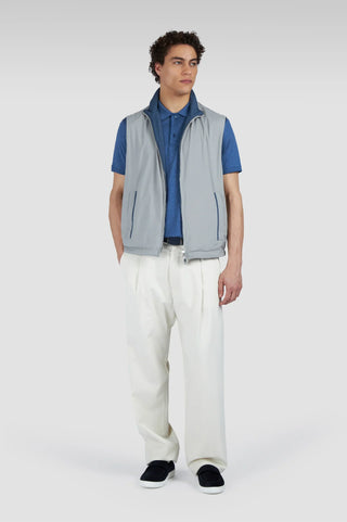 Paul & Shark - Short-sleeved silk and cotton polo