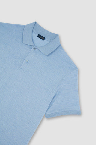 Paul & Shark - Short-sleeved silk and cotton polo