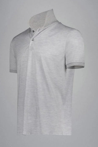 Paul & Shark - Short-sleeved silk and cotton polo