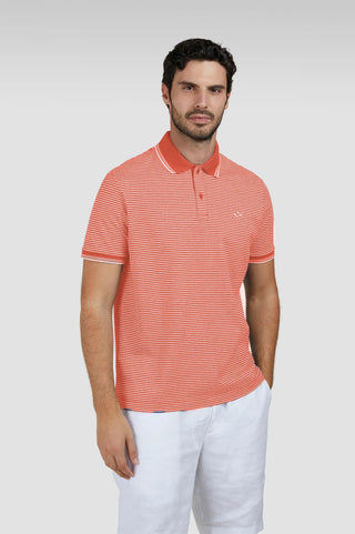 Paul & Shark - Polo rayé manches courtes coton piqué