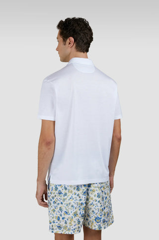 Paul & Shark - Short sleeve cotton and lyocell polo XSoft Collection Riviera